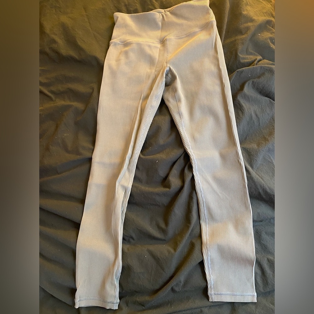 Athleta leggings, light green, worn once